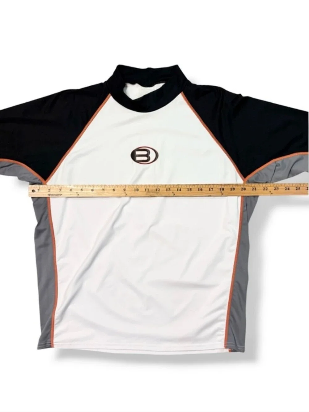 BARE Iconic Colorblock Sunguard Rashguard Vintage 90s Y2K Size Large